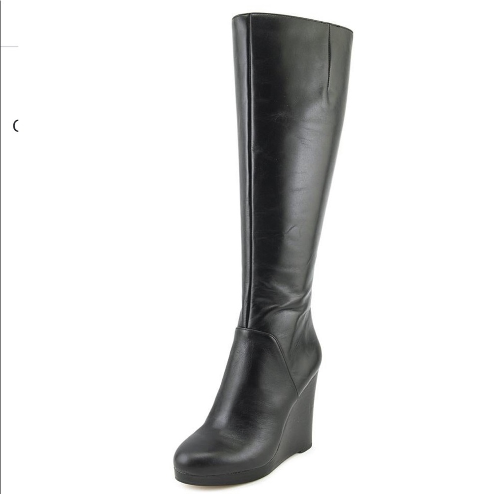 Nine West Black Harvee Heeled Boot